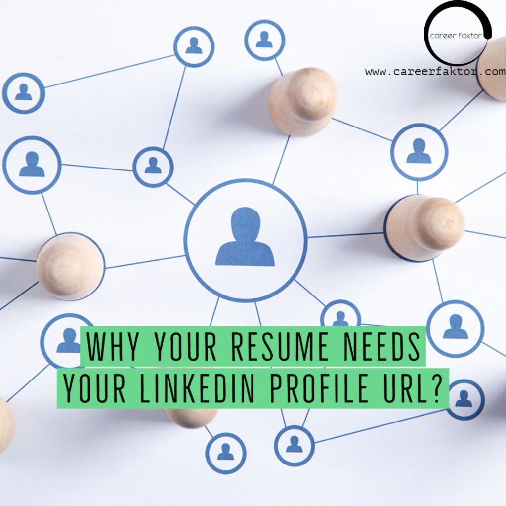LinkedIn profile URL on your resume
