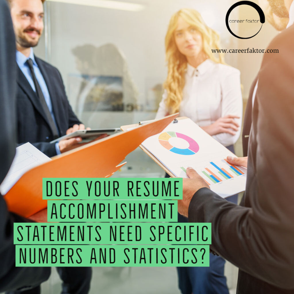 numbers on your resume