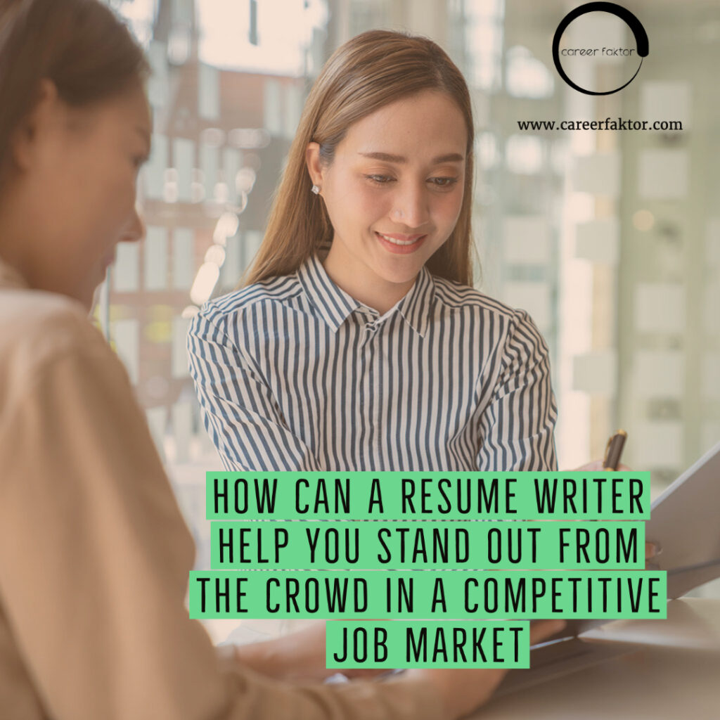 a resume writer can help